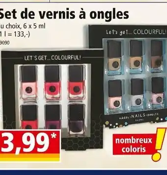 Norma Set de Vernis à Ongles offre