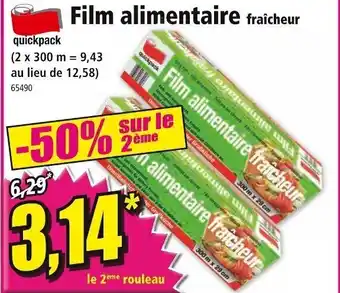 Norma Film Alimentaire Fraîcheur offre