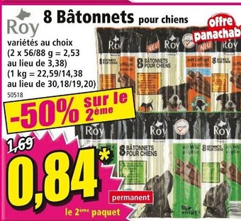 Norma 8 Bâtonnets offre