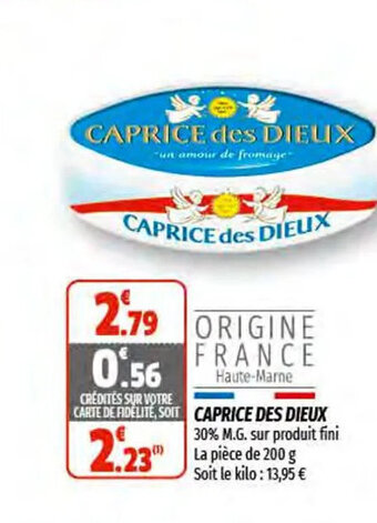 Coccinelle Express Caprice des Dieux offre