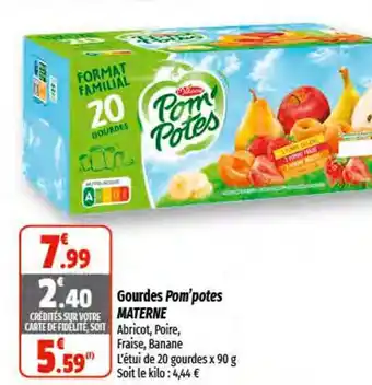Gourdes Pom'Potes Materne