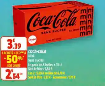Coccinelle Express Coca-Cola offre