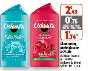 Coccinelle Express Shampooing ou Gel Douche Ushuaïa offre