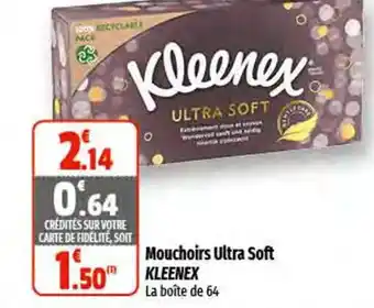 Coccinelle Express Mouchoirs Ultra Soft Kleenex offre