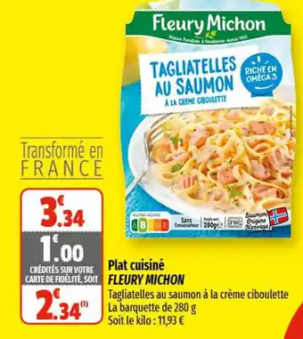 Coccimarket Plat Cuisiné Fleury Michon offre