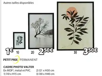 JYSK Cadre Photo Valter offre