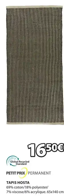 JYSK Tapis Hosta offre