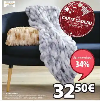 JYSK Plaid Eranthis offre