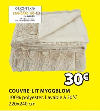 JYSK Couvre-Lit Myggblom offre