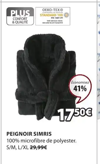JYSK Peignoir Simris offre