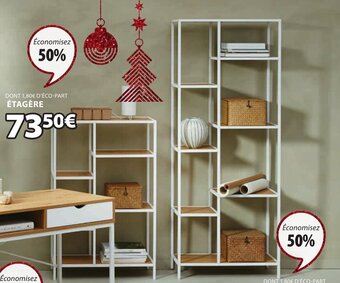 JYSK Étagère Trappedal offre