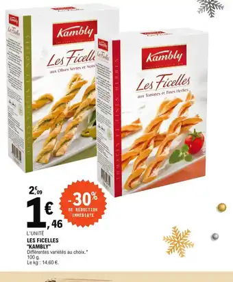 E.Leclerc Les Ficelles Kambly offre