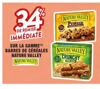Migros Sur La Gamme Barres de Cereales Nature Valley offre