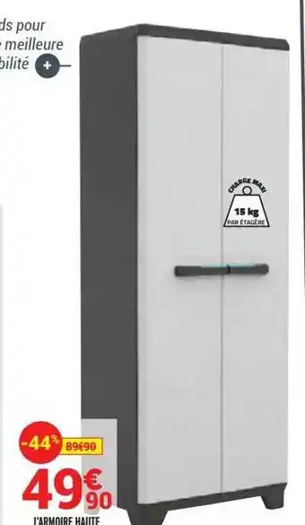 Bricorama L'armoire haute offre