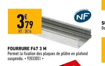 Batkor Fourrure F47 3M offre