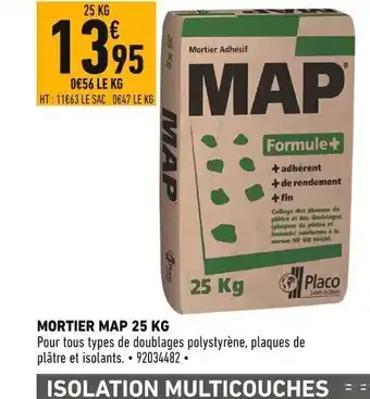 Batkor Mortier Map 25kg offre