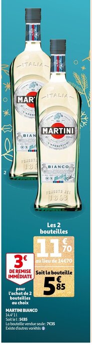 Auchan Martini Bianco offre