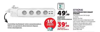 Super U Multiprise wifi smart strong offre