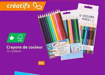 Action Crayons de couleur offre