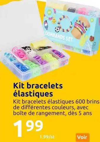 Action Kit bracelets élastiques offre