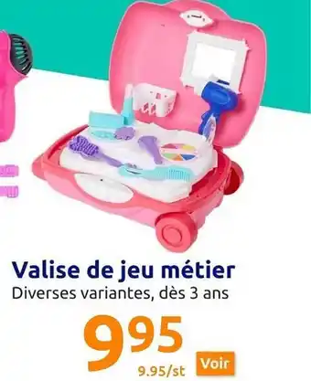 Action Valise de jeu métier offre