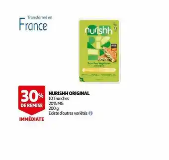 Auchan Nurish original offre