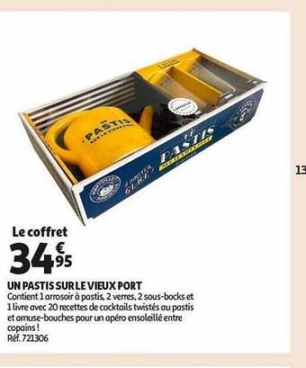 Auchan Un pastis sur le vieux port offre