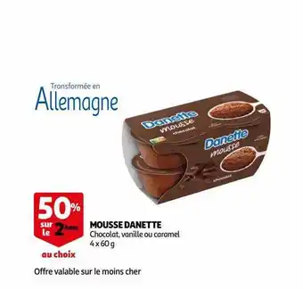 Auchan Mousse danette offre