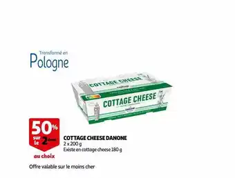 Cottage cheese danone