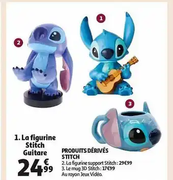 Auchan Produits dérivés stitch offre