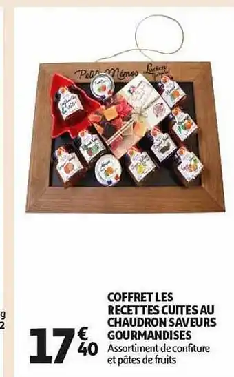 Coffret les recettes cuites au chaudron saveurs gourmandises