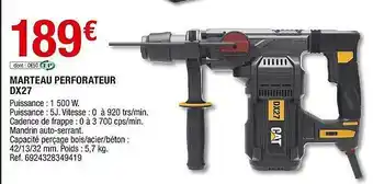Brico Dépôt Marteau perforateur dx27 cat offre