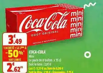 Coccinelle Express Coca-cola offre