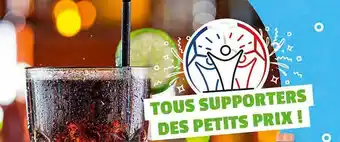 Coccinelle Supermarché Tous supporters des petits prix ! offre
