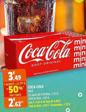 Coccinelle Supermarché Coca-cola offre