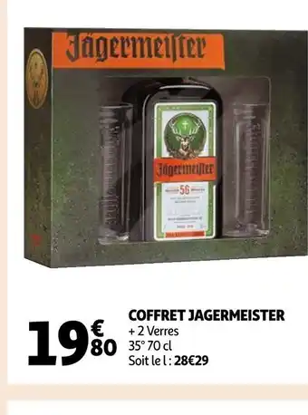 Auchan Coffret Jagermeister offre