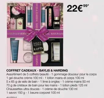 Coffret cadeaux - baylis & harding