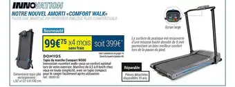 Decathlon Tapis de marche compact w500 domyos offre
