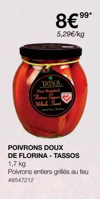 Costco Poivrons doux de florina - tassos offre