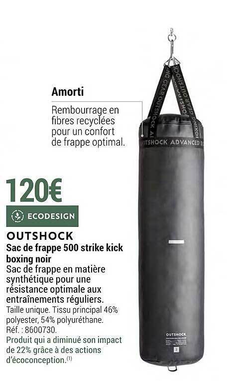 Sac de frappe outshock decathlon hot sale