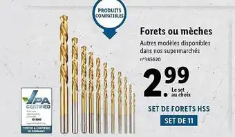 Forêts ou mèches