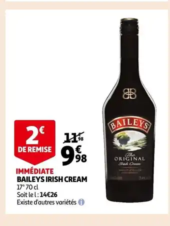 Auchan Baileys Irish Cream offre