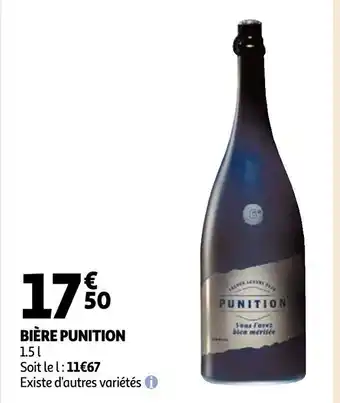 Auchan Biere Punition offre