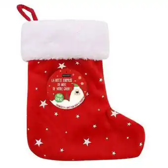 Truffaut Wouapy botte surprise noël chien friandise + jouet offre