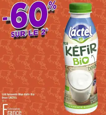 Lactel lait fermenté mon kéfir bio doux