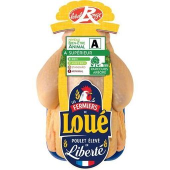 Auchan Poulet fermier de loué label rouge offre