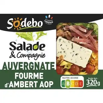Auchan Salade sodebo offre