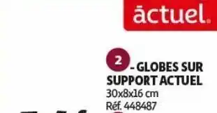 Auchan Globes sur support actuel offre