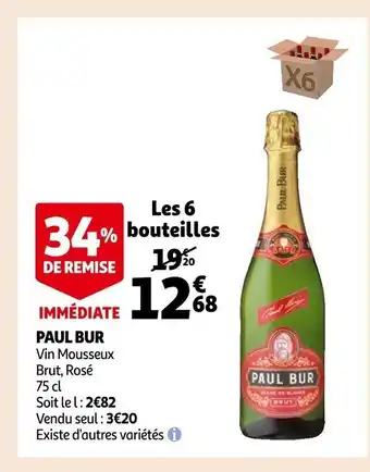 Auchan Paul Bur offre