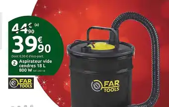 Far tools aspirateur vide cendres